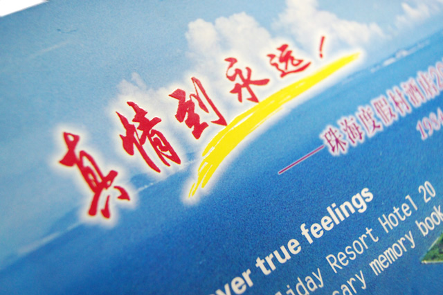 度假村20周年刊畫冊設計