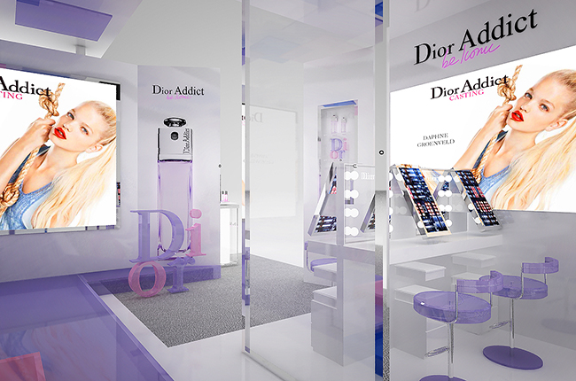 Dior Addict展覽展示設(shè)計